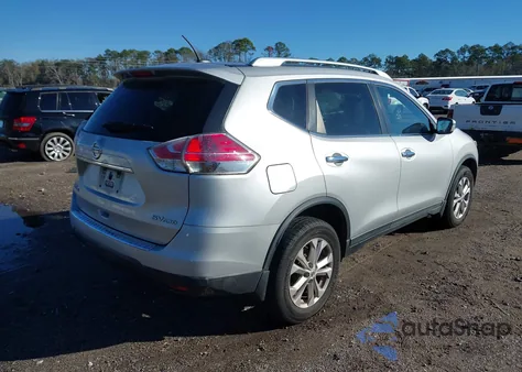 2016 Nissan Rogue Sv z USA, uszkodzony, nr VIN KNMAT2MV4GP625046
